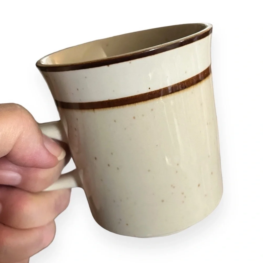 Sango‎ Rainbow Stoneware Mug Set Capri 651 Restaurant Lot of Six